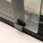 48"x76" Shower Enclosure Matte Black Finish. Clear Tempered Glass. Pull Handle. Suits Different Bathroom Styles. Adjustable For Uneven Walls. Supplied Parts