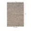 Tapis réversible en laine mélangée ivoire et neutre avec base en jute et bordure en jute Brogan-20943454
