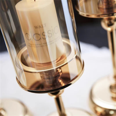 Metal Tabletop Candlestick