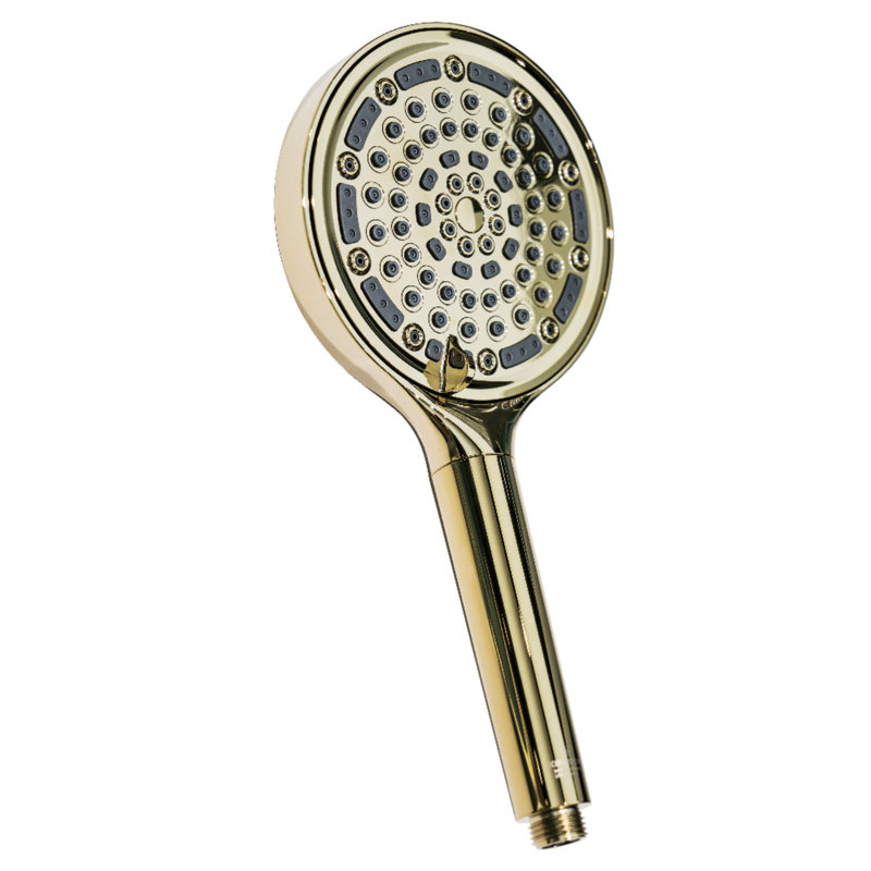 Douche à main 6 fonctions Kingston, Polished Brass
