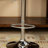 Contemporary Tufted Adjustable Height Hydraulic Bar Stools, Set Of 2, Stylish And Comfortable With Padded Seat And Back, Bar Stool-1587913413