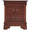 Table de chevet charmante finition cerisier G2100-N