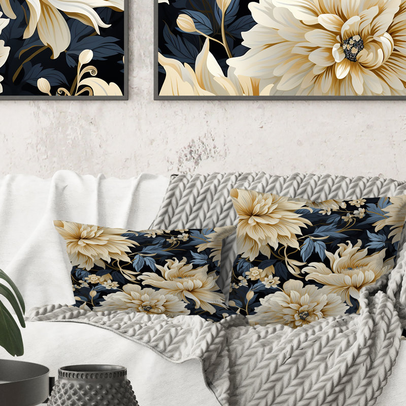 Coussin décoratif en polyester damassé Urban Retreat Fuse, H 16 po x l 16 po