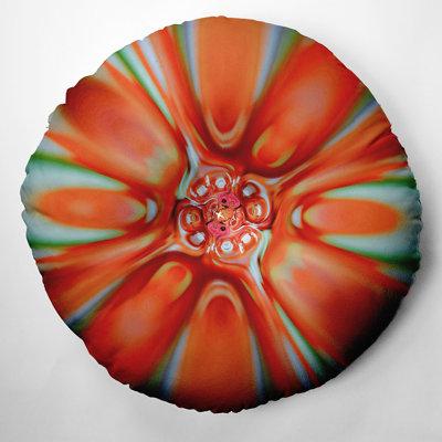 Abstract Reversible Throw Pillow