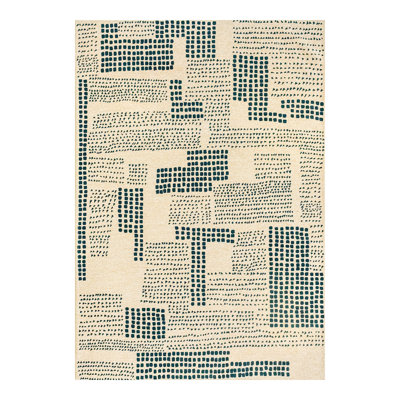 Abstract Recycled P.E.T Jacquard Indoor / Outdoor Area Rug