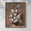 Motif floral rétro - impression d'un seul cadre photo-677792915-677792912