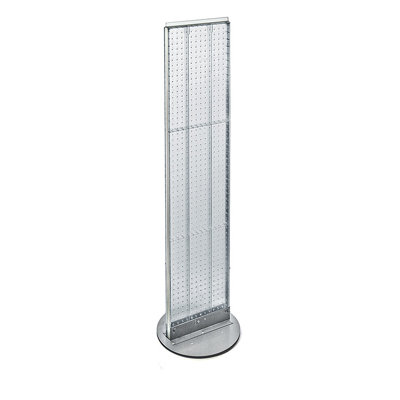 60" H x 13.5" W Plastic Pegboard