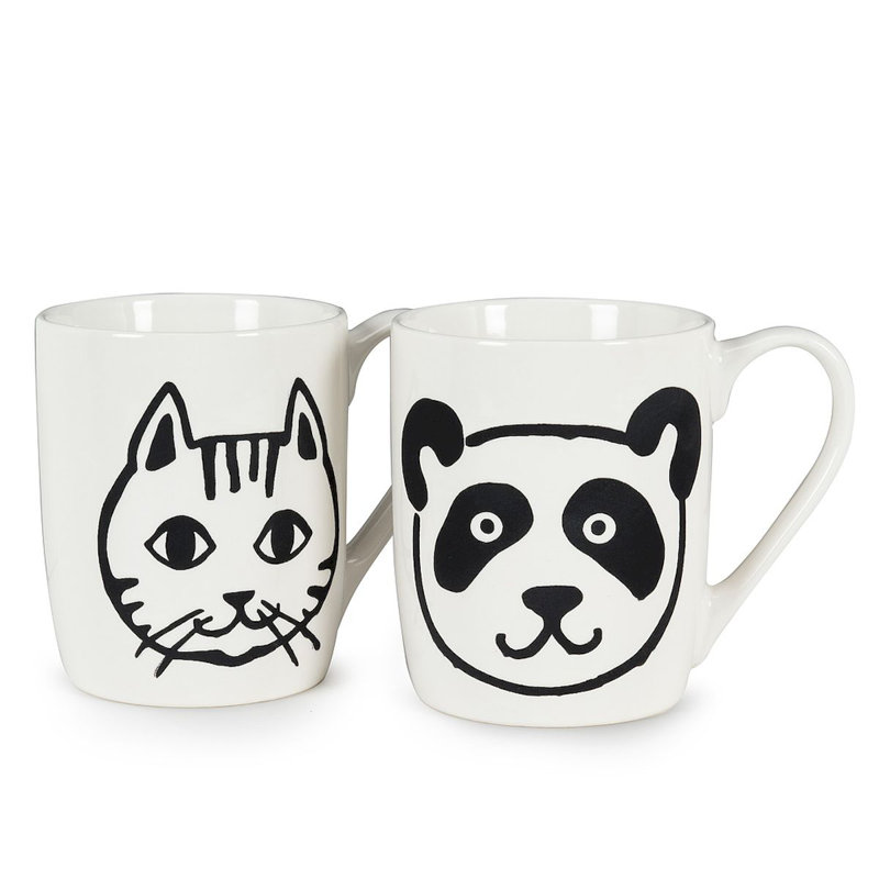Tasse à café Simple Face de chat