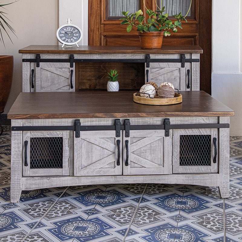 Table basse avec 8 portes Westleigh