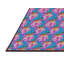 Tapis floral mauve / rouge-779960639