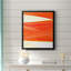 Warm Rays I, toile encadrée de qualité supérieure - prête à être accrochée-747365223-747365225