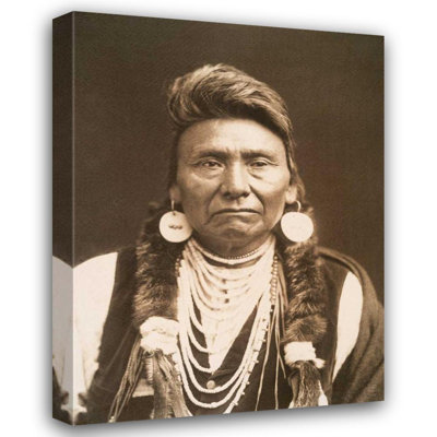 Alcott Hill® Anonymous Gallery Wrapped Canvas Art Titled: Chief Joseph, Nez Perce, 1900