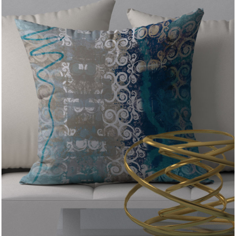 Housse de coussin carrée/insert, 24 po x 24 po