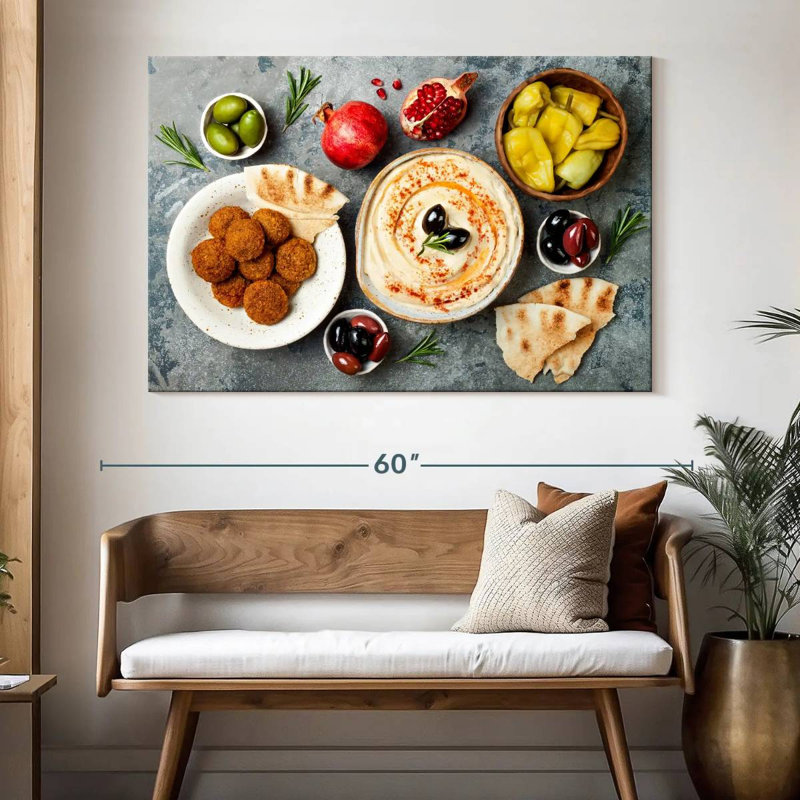 Yarlin Traditional Arabic Cuisine, 34" H x 51" W