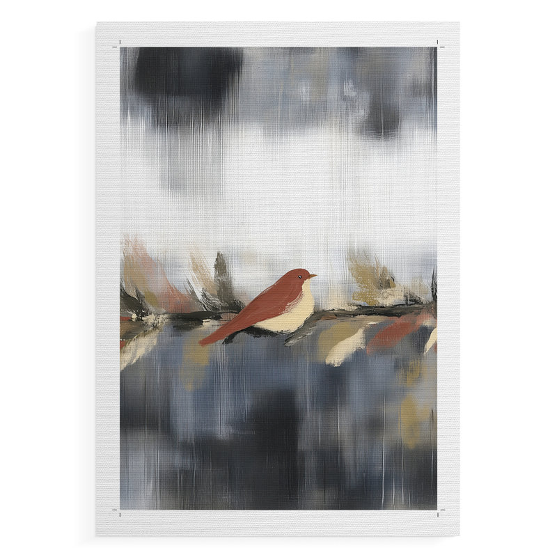 Christmas Holiday Art CCX - Impression sur toile seulement - NON-CADRE, H 18 po x l 12 po