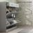 Entryway Cabinet with 2 Flip Drawers for 12 Pairs of Shoes Grey