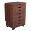 Commode de rangement roulante 7 tiroirs Coryn
