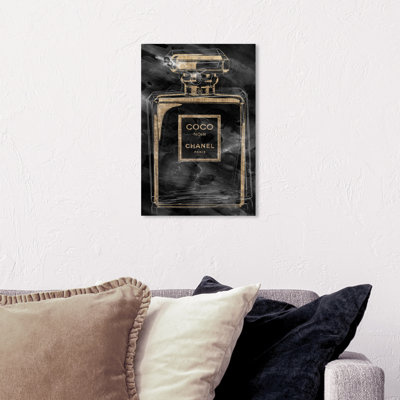 Parfum floral embouteillé - Peinture sur toile