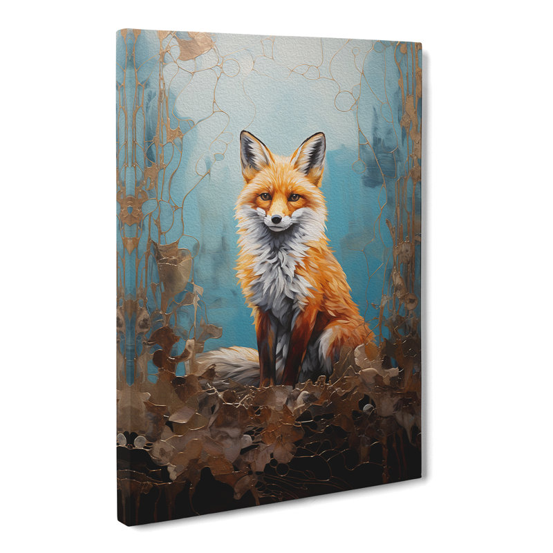 Fox Modern No.3 - Print, 76cm H x 50cm W x 3cm D