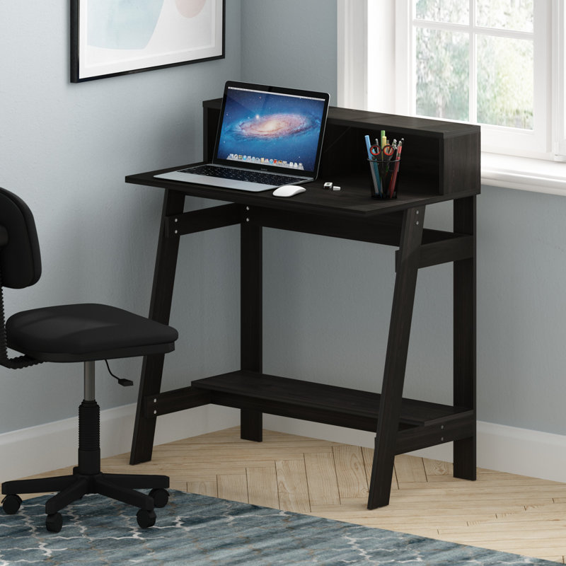 Inaayah Desk with Hutch, Espresso