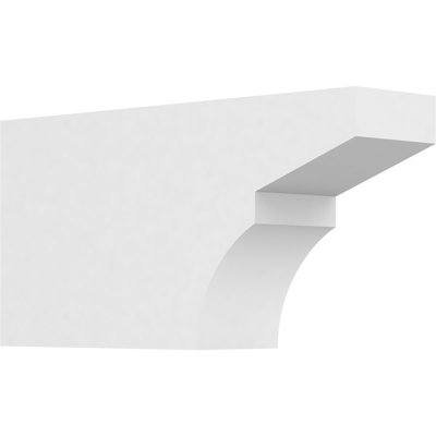 3"W x 6"H x 12"L Standard Monterey Architectural Grade PVC Rafter Tail
