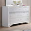 Commode 7 tiroirs avec miroir Naima