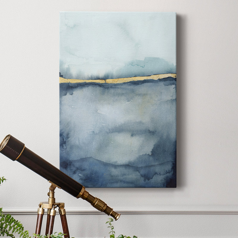 Coastal Horizon II - Wrapped Canvas Print, 27" H x 18" W x 1" D