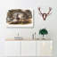 Canadian Lynx by J.W. Audubon - Wrapped Canvas-55370910