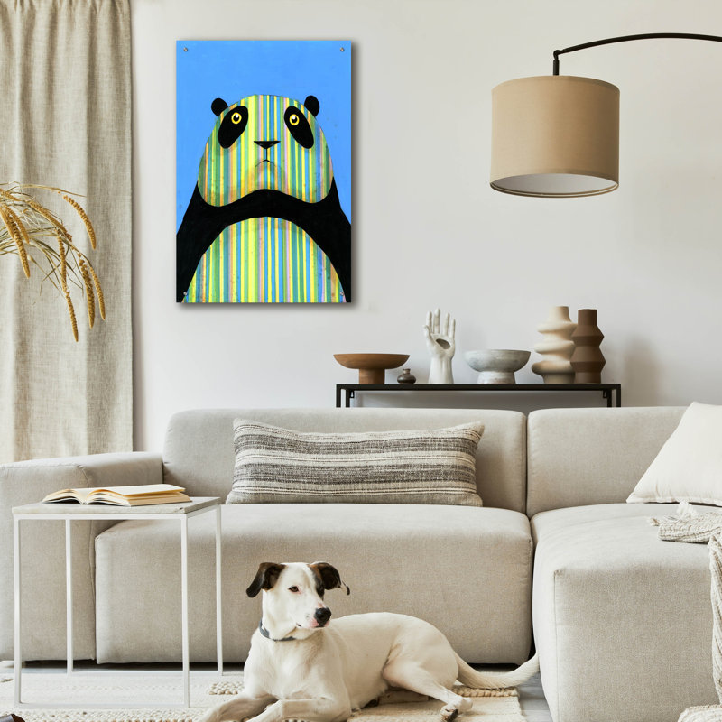 «Case Of The Hues» par Ric Stultz, art mural en verre acrylique, H 36 po x l 24 po x P 0,2 po