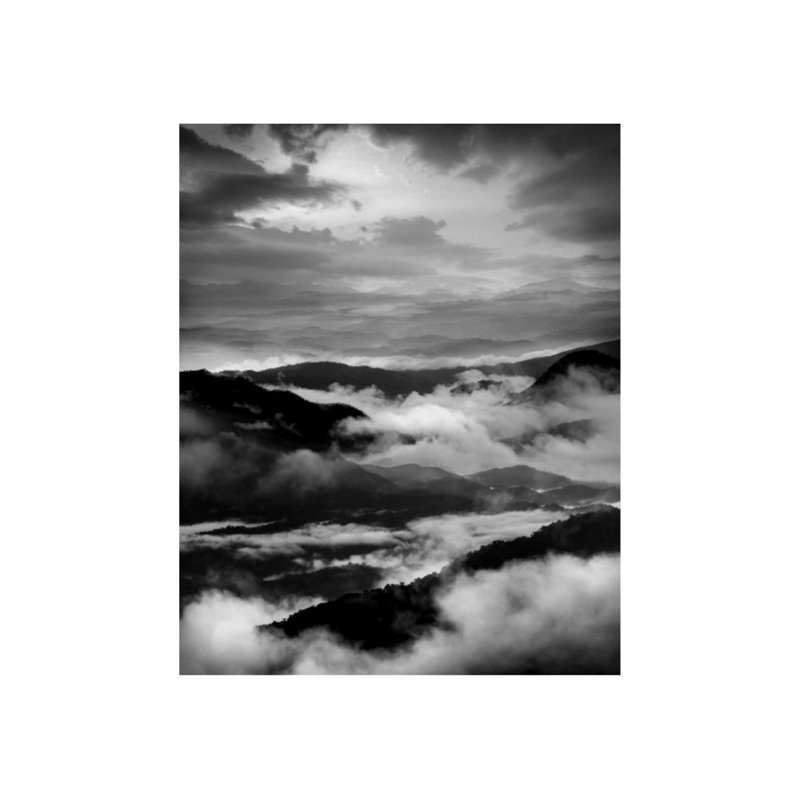 Sofia Fox " Deep Mountains " by Sofia Fox, Plexi, 50" H x 40" W