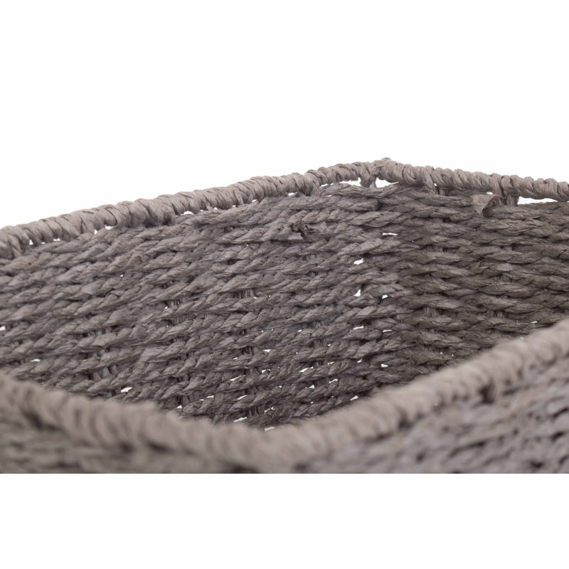 Fiddletown Paper Rope Storage Tray Basket