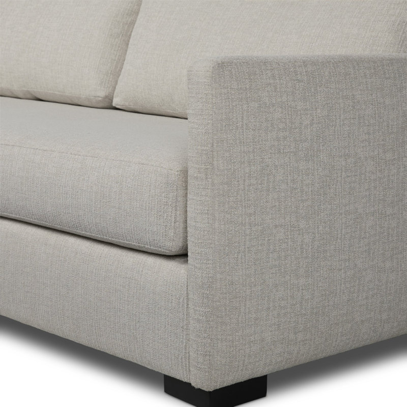 Wickham Chaise Sectional, 35" H x 126.5" W x 61" D, Left Arm Facing