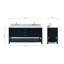 Ensemble de meuble-lavabo double 73 po Abby-80478275-118233668