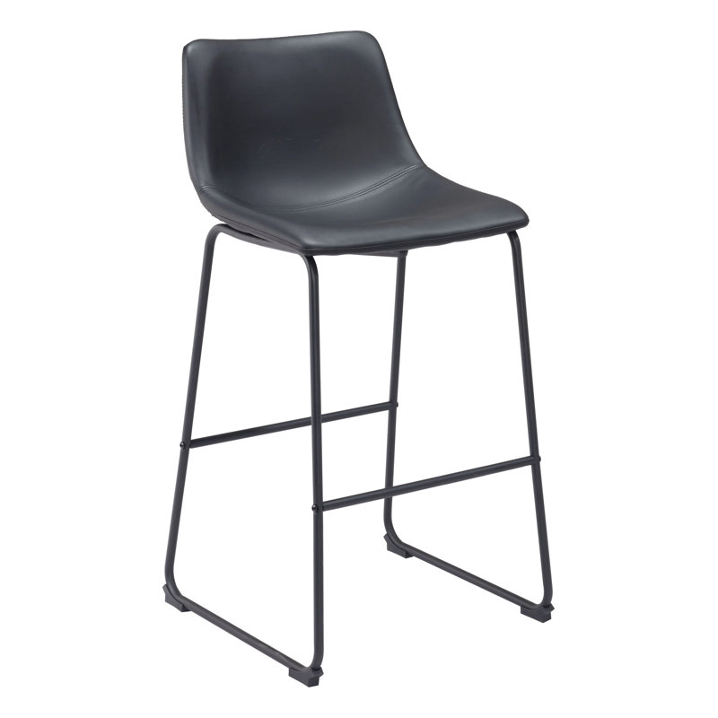 Smart Stool, Bar Stool (28.5" Seat Height), Black