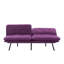 Canapé-lit futon convertible 70,87 po - mauve-47046669