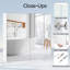 Armoire de rangement murale sans cadre avec rangement et tablette réglable-680539918