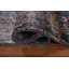 Tapis de couloir abstrait bleu All-Over 2x10