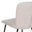 Aneth 45cm H Polyester Blend Upholstered Metal Upholstered Back Side Chair-506097326