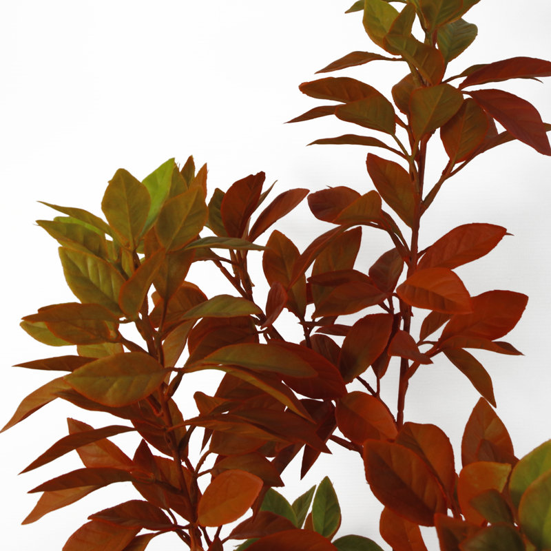 Anlin 80cm Faux Ficus Tree in Pot, Yellow