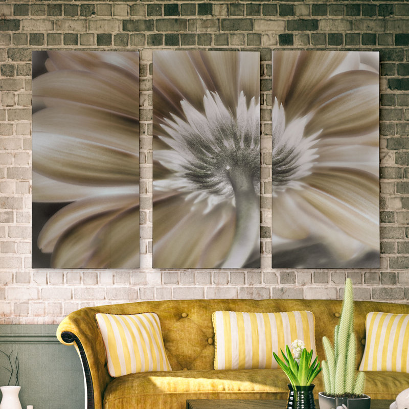Dreamin - ensemble de 3 impressions sur toile, H 32,75 po x l 4 po x P 40,75 po