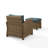 Wicker Outdoor Lounge Chair with Ottoman-368967835-368967828