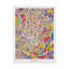 «Austin Texas City Map IV», impression sur toile tendue-441616722