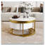 Table basse ronde