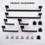 10 - Piece Bathroom Hardware Set-93723597
