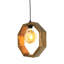 Luminaire suspendu géométrique à 1 lumière Woodway-1405099546