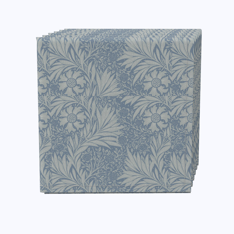 Cotton Floral Square Napkin