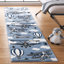 Akatlar Performance Graphic Print & Text Rug