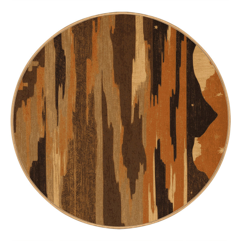 Mirage Bound Rug, Round 5'