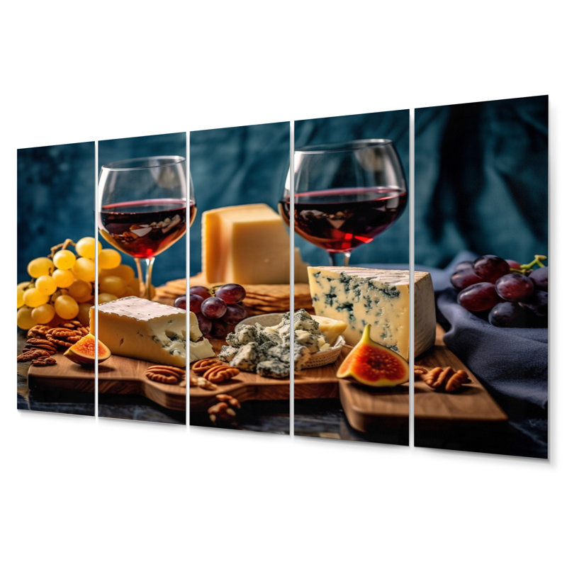 Traditional Food & Beverage Wall Decor on Metal
