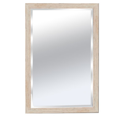 Cocopah Wood Flat Wall Mirror